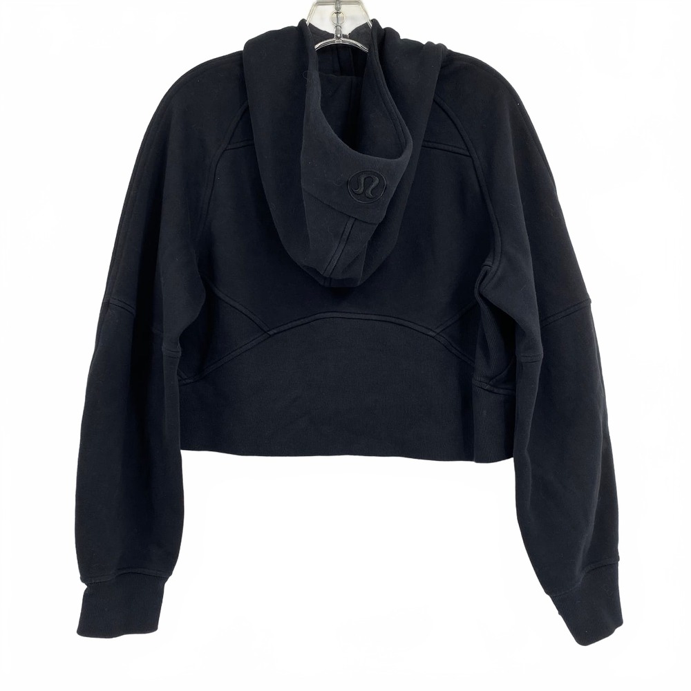 lululemon Black Scuba Oversized Half Zip Hoodie | Women’s XS